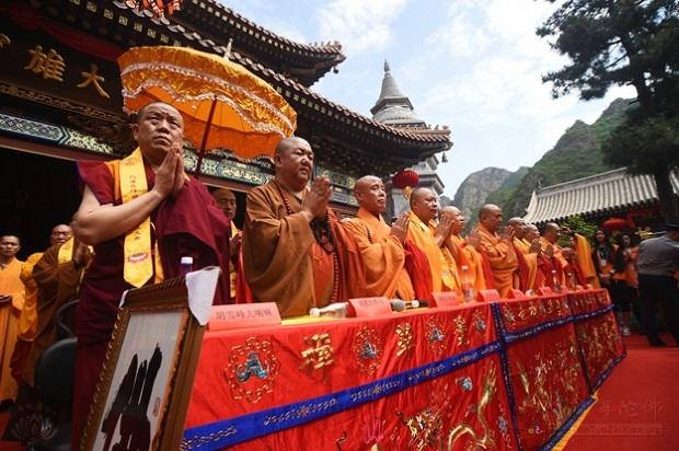 北京白瀑寺落成仪式暨圣像开光法会成功举办