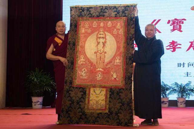 《宝相映辉》汉藏佛教绘画艺术展在玉佛禅寺开展