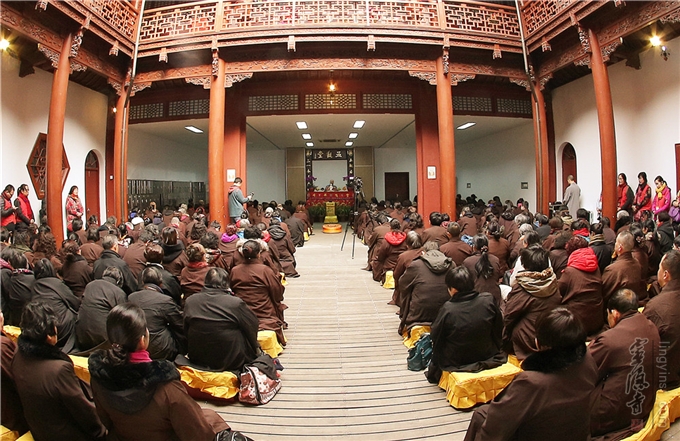 以联年谊 以资法味 2017丁酉年灵隐寺居士新春贺年活动