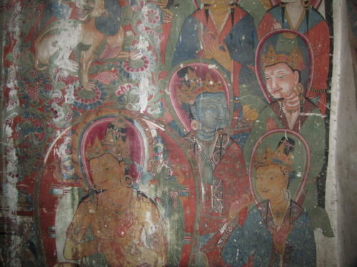 扎塘寺十一世纪壁画(西藏最早佛寺壁画)